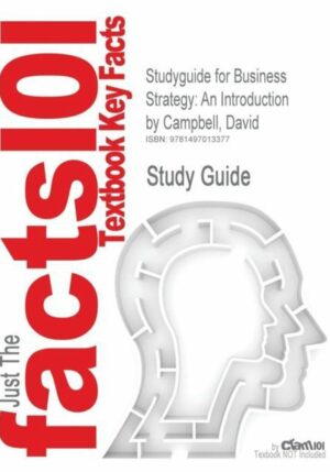 Studyguide for Business Strategy